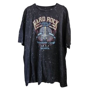 NWT Hard Rock Cafe Vallarta Acid Wash Graphic Tee